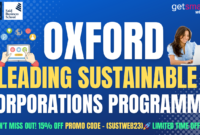 Oxford Leading Sustainable Corporations Programme: Drive Sustainable Change for Your Organization