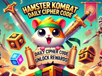 Hamster Kombat Daily Cipher Code