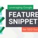 google featured snippets